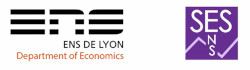 logo SES ENS / Département d'économie ENS de Lyon