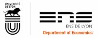 logo ens département économie